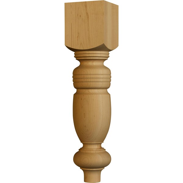 Osborne Wood Products 18 x 4 Big Country Coffee Table Leg in Beech - 1350BCH