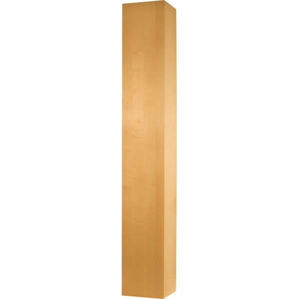 Osborne Wood Products 18 x 2 1/2 Square Leg in Beech - 2180002500BCH