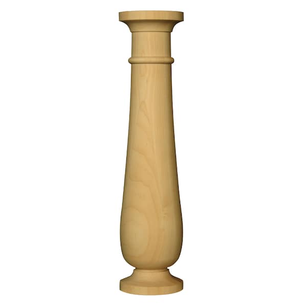 Osborne Wood Products 21 x 4 7/8 Traditional End Table Leg in Cherry - 1232C