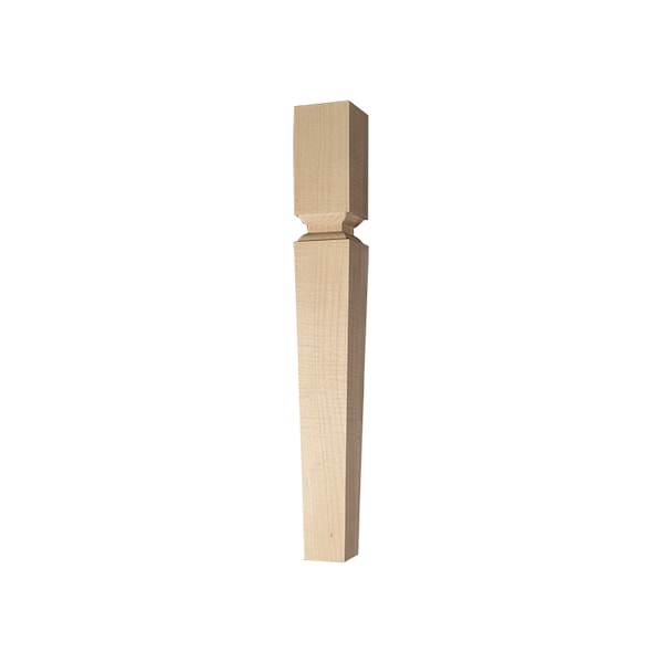 Osborne Wood Products 21 x 2 3/4 Lakeland End Table Leg in Alder - 1274A