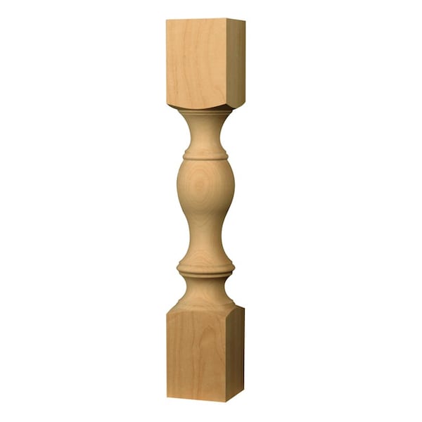 Osborne Wood Products 18 x 3 Richland Coffee Table Leg in Beech - 1306BCH