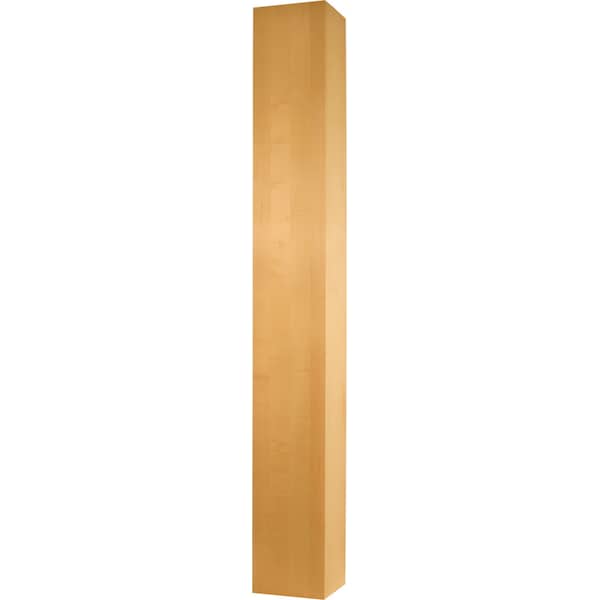 Osborne Wood Products 21 x 2 1/2 Sleek Square End Table Leg in Western Red Cedar - 2210002500WRC