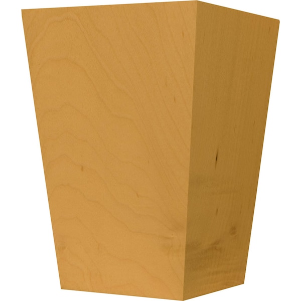 Osborne Wood Products 5 x 3 1/2 Tapered Square Foot in Knotty Pine - 4080P