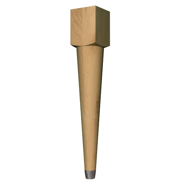 Osborne Wood Products 29 x 5 Husky Contemporary Leg in Hard Maple - 1188HM