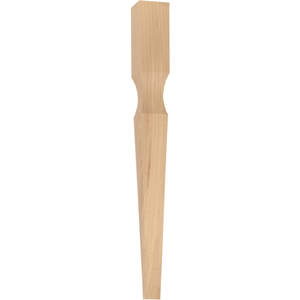 Osborne Wood Products 21 x 2.25 Beauworth End Table Leg in Mahogany - 1223MH