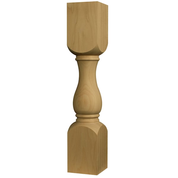 Osborne Wood Products 21 x 4 Shanty2Chic End Table Leg in Beech - 1268BCH