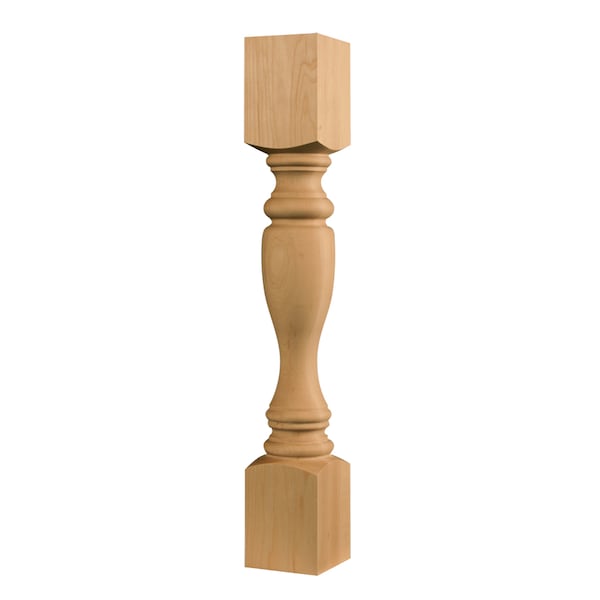 Osborne Wood Products 18 x 2 3/4 Shanty2Chic Bench Leg in Cherry - 1337C