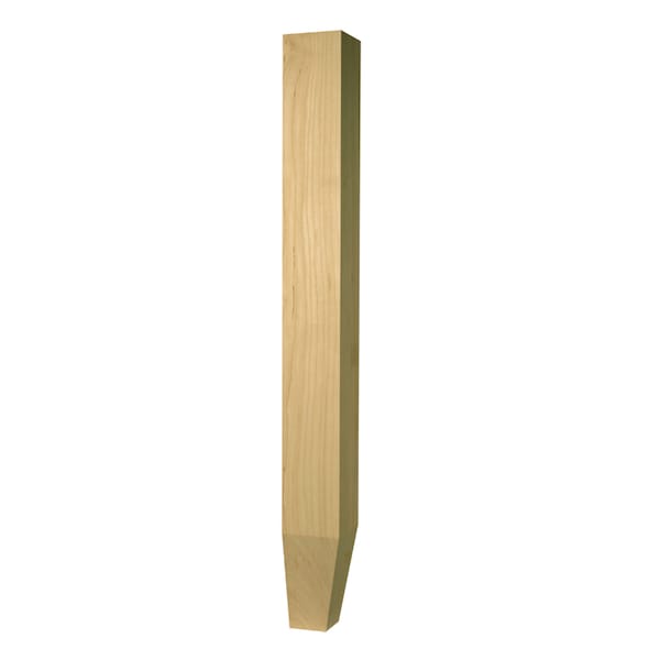 Osborne Wood Products 29 x 3 House of Wood Tapered Leg in Cherry - 1183C