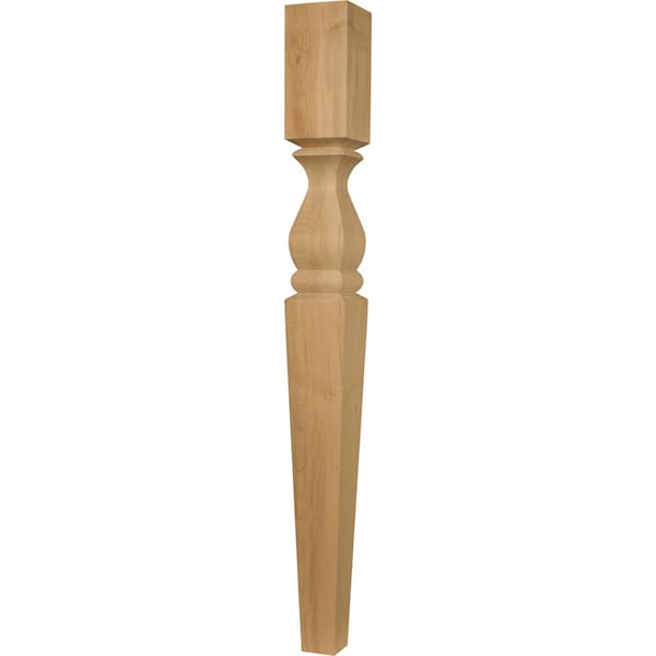 Osborne Wood Products 29 x 3 Blackburn Dining Table Leg in Cherry - 1192C