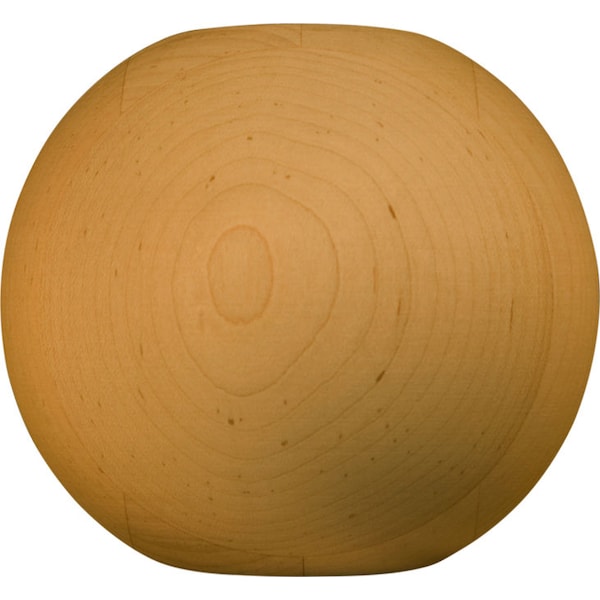 Osborne Wood Products 4 1/2 x 4 7/8 Round Bun Foot in Alder - 4050A