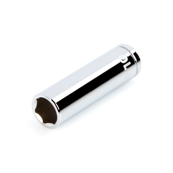 Tekton 1/4 pulgada de accionamiento x 10 mm de profundidad 6 puntos llave de vaso - SHD03110