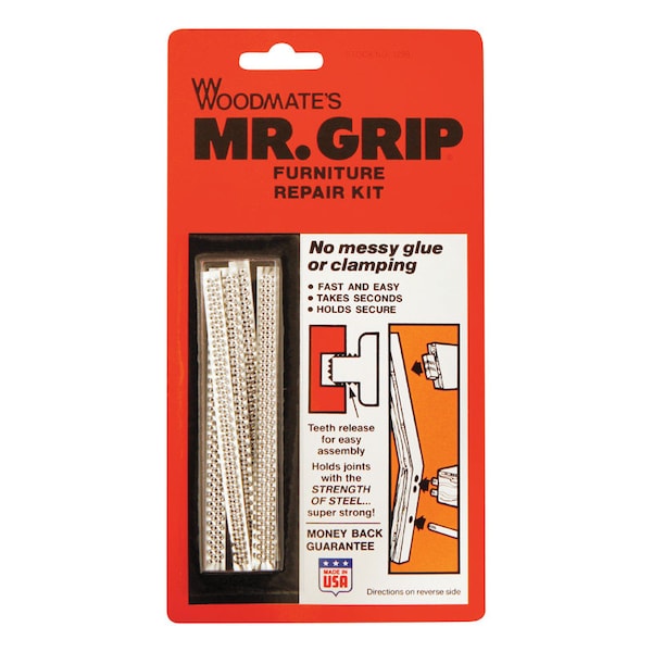 Woodmates Woodmate Mr. Grip 1/2 in. D X 4 in. L Steel Screw Hole Repair Kit 1 pk - 1298