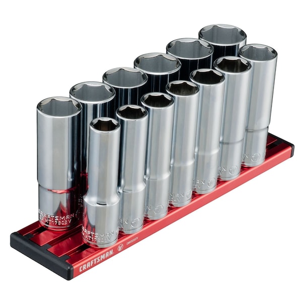 Llave de Vaso Métrica Profunda de 1/2" de la Serie V(TM) - CMMT17595V
