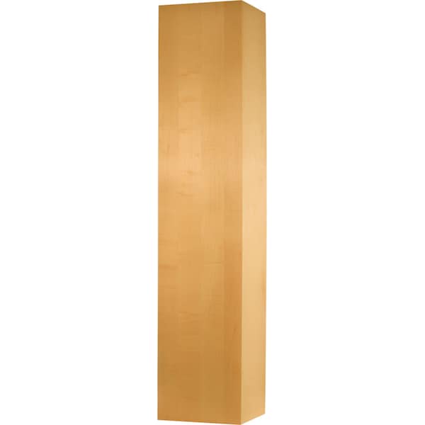 Osborne Wood Products 18 x 3 1/2 Square Leg in Rustic Alder - 2180003500RCA
