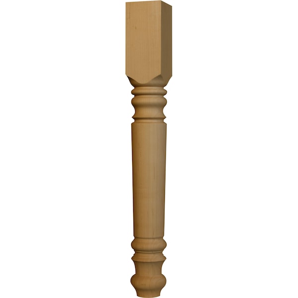 Osborne Wood Products 21 x 2 1/2 Farm End Table Leg in Western Red Cedar - 1240WRC