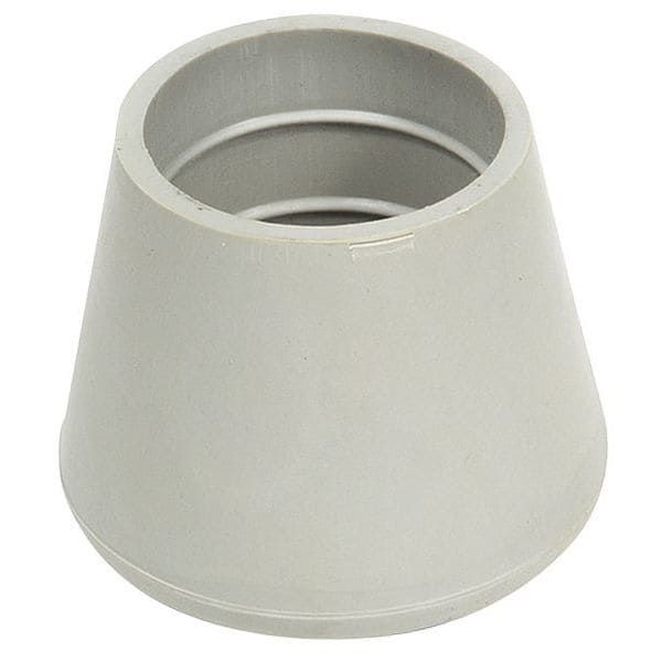 Zoro Select Protective Leg Tip, SlipOn, Rd, 1-1/8", PK10 - CTB 21W/W