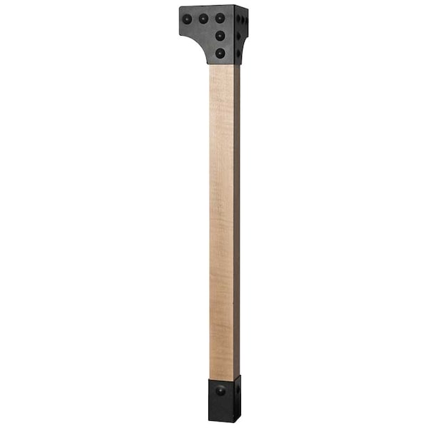 Osborne Wood Products 29 x 1 15/16 Ashburn Industrial Dining Leg in Hickory - 1010H