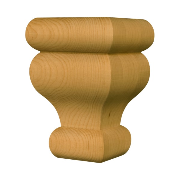 Osborne Wood Products 3 1/4 x 2 7/8 Square Brunswick in Soft Maple - 4091M
