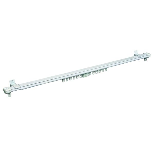 Kenney Mfg White Traverse Curtain Rod 40 in. L X 78 in. L - KN42/1P