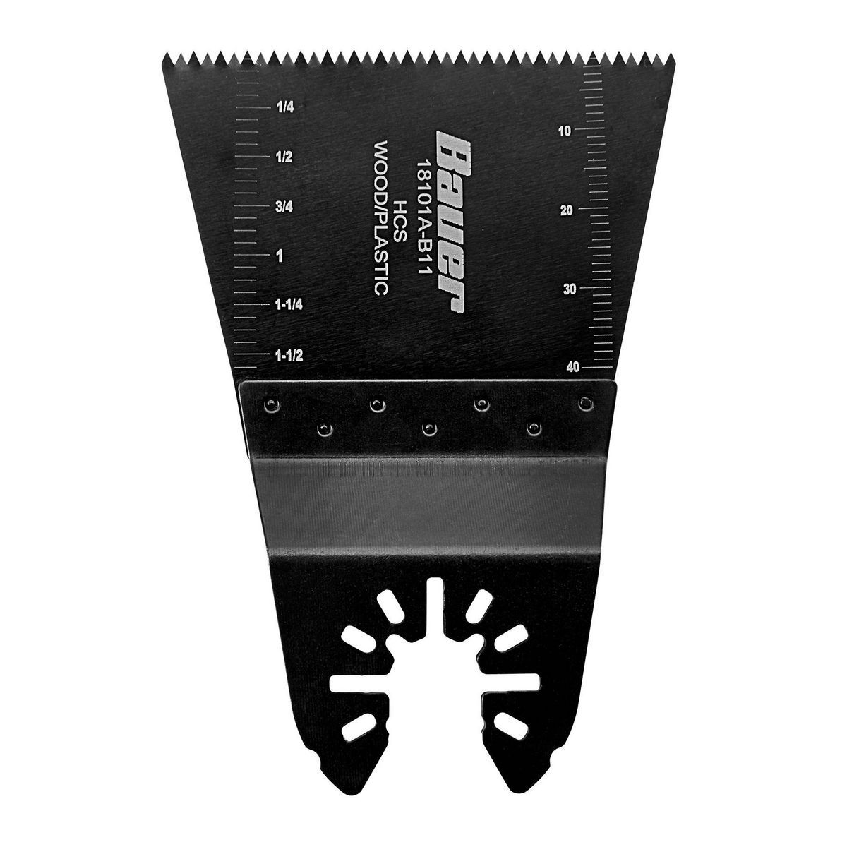 Cuchilla de corte ancho de acero al carbono de alta calidad de 2-5/8 pulgadas para herramientas multifunción oscilantes - 64961