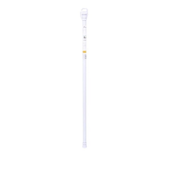Kenney Mfg Kenney Shower Curtain Rod 63 in. L White - KN608C/10V1H