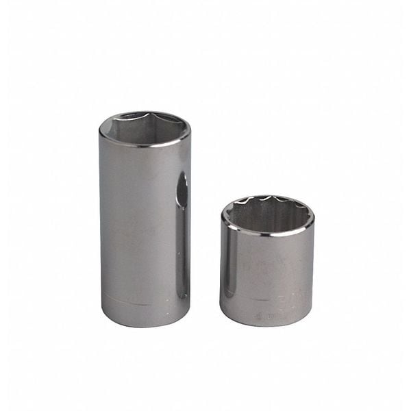 Westward 1/2 pulgada Drive, 22mm 12 pt Llave Métrica, 12 Puntos - 5MT28