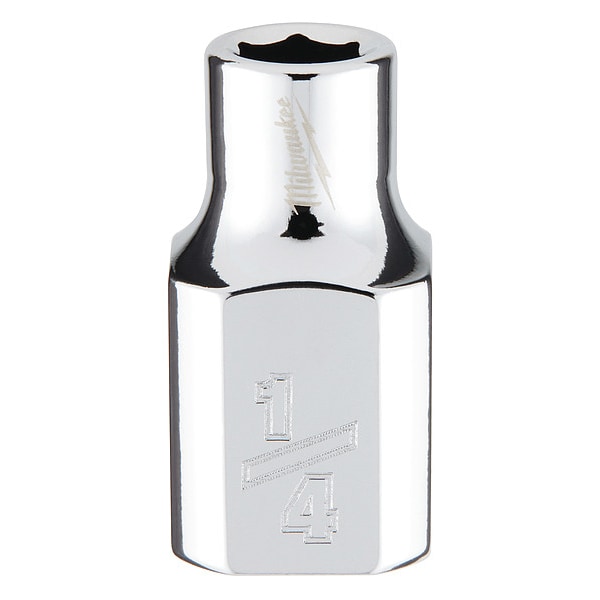 Llave de vaso de 1/4 pulgadas SAE de 6 puntos con CUATRO lados planos - 45-34-9060