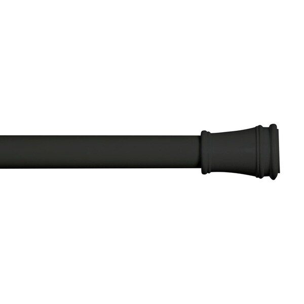 Kenney Mfg Kenney Matte Black Rogers Tension Rod 28 in. L X 48 in. L - KN634