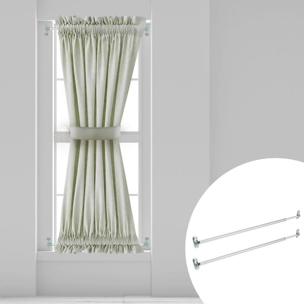 Central Design 8 mm Round Sash Rod for 28 to 48 in. Windows, 2PK - SASH-R-2848