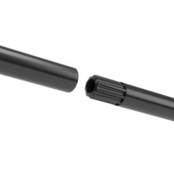 Umbra Umbra Zen Matte Black Curtain Rod 32 in. L X 128 in. L - 1017186-038