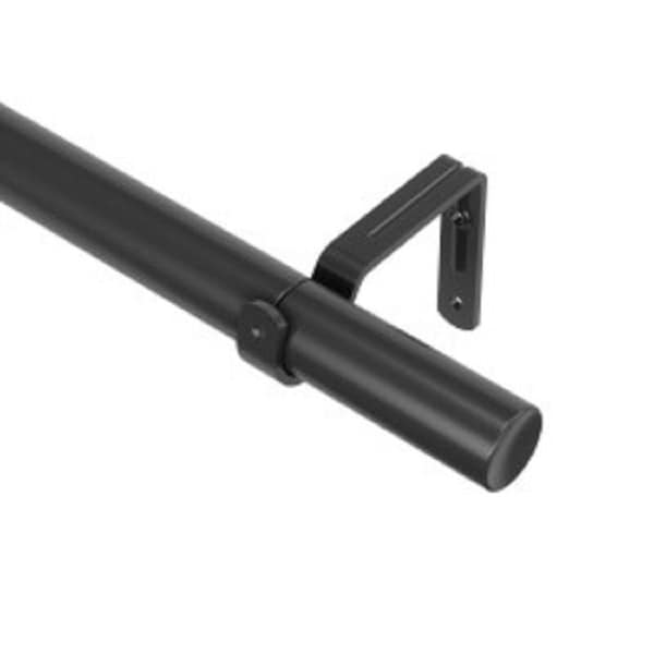 Umbra Umbra Zen Matte Black Curtain Rod 32 in. L X 128 in. L - 1017186-038