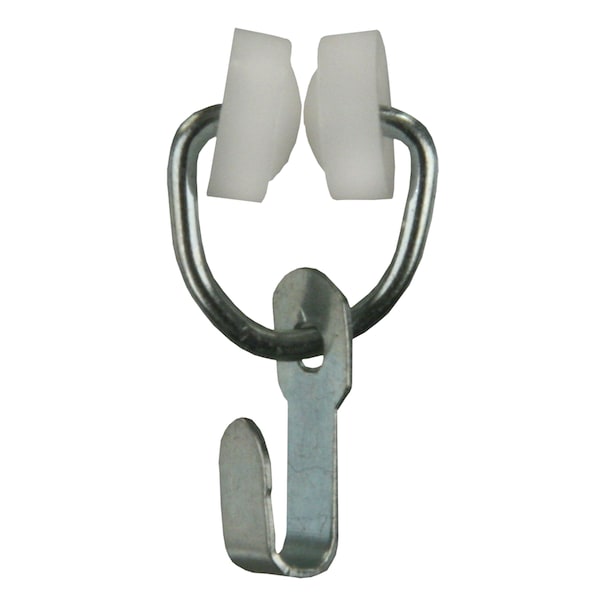 Jr Products JR Products 81155 Wheeled Curtain Carrier - Type B with Hook - 81155