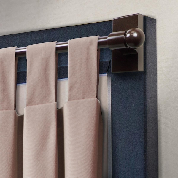 Central Design 0.4375 in. Magnetic Rod, Cocoa - Extends Upto 48 to 84 in. - MAG48-07