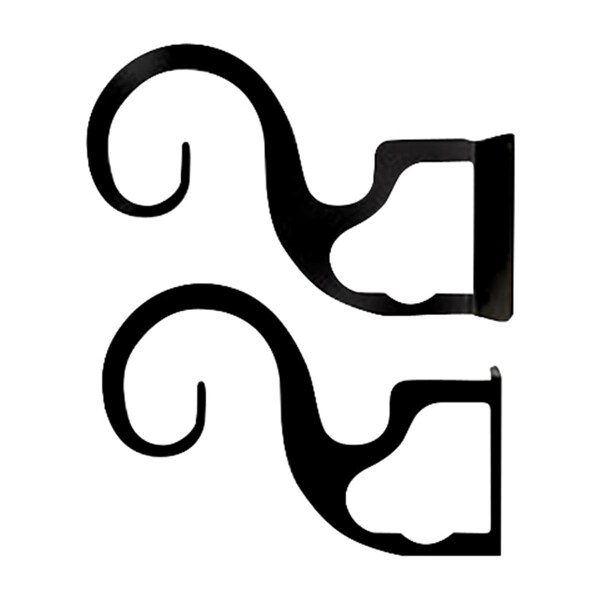 Village Wrought Iron DT - Curtain Brackets - CUR-BRAC-DT-34