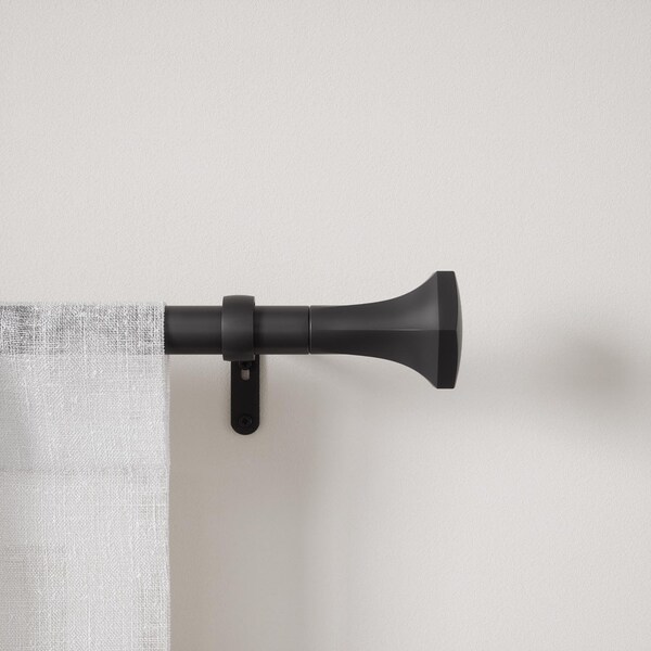 Umbra Sita Matte Black Curtain Rod 36 in L X 72 in L - 1018342-038