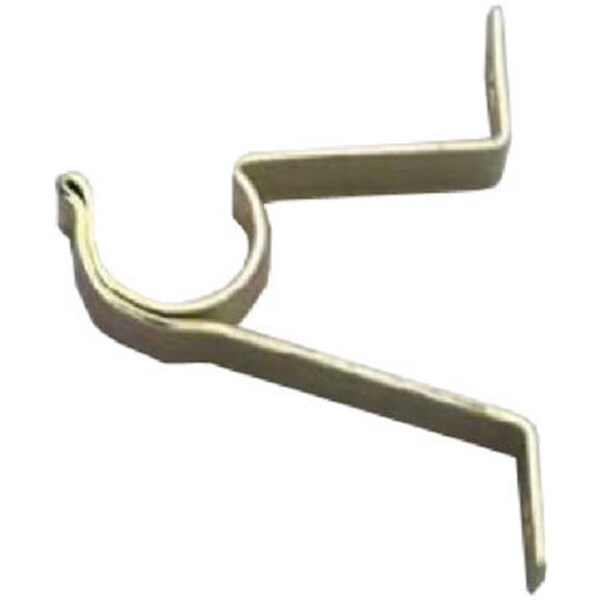 Guest Room 5712B.063 0.56 in. Brass Cafe Rod Bracket - GU698286