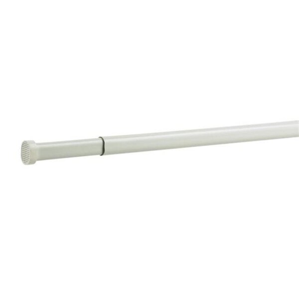 Highkey KN618 48 - 86 in. Levolor Oval Spring Tension Rod  White - LR3398