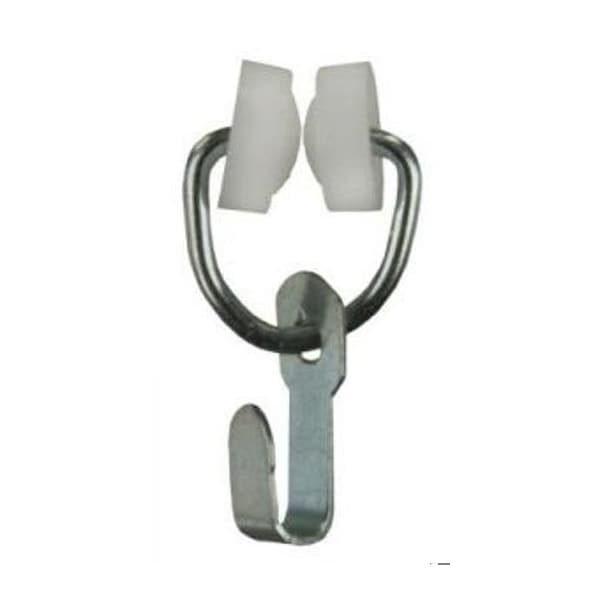 Jr Products TYPE B - WHEELED CURTAIN CARRIER W/RING - 81165