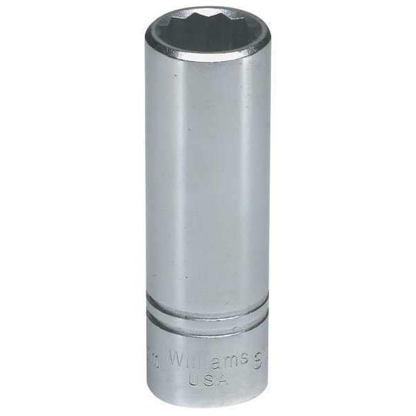 Llave de vaso métrica de 14mm de 1/2" de Williams, 12 puntas - SMD-1214