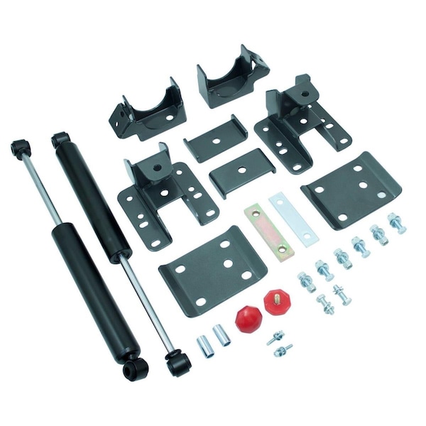 Maxtrac Suspension Rear Flip Kit & Shocks Axle Flip Kit, 5 - 6 in. - MXT201360