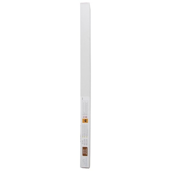 Simple Spaces Blind, 64 in L, 43 in W, Faux Wood, White - FWMB-18