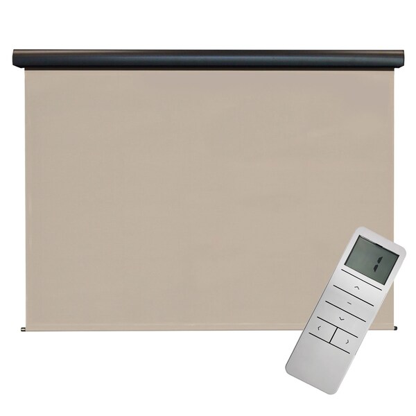 Keystone Fabrics Motorized Regal Sun Shade w/Protectiv - O80.108.80