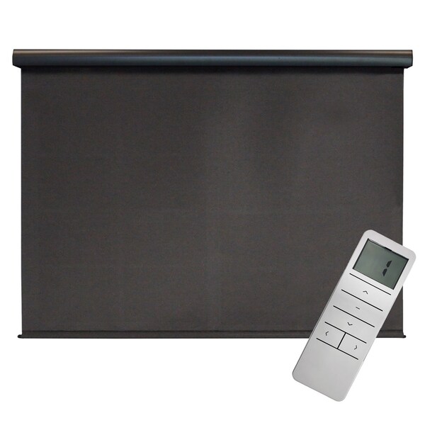 Keystone Fabrics Motorized Regal Sun Shade w/Protectiv - O80.108.90