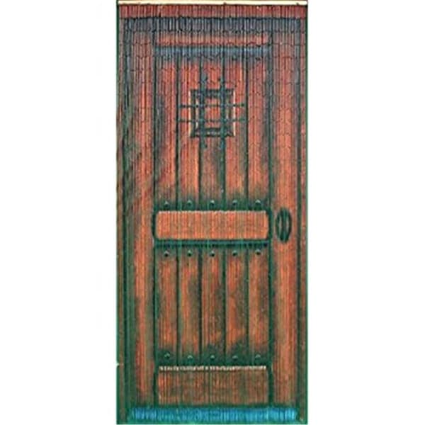 Jensendistributionservices Wood Door 125 Strands, Brown - MI2528907