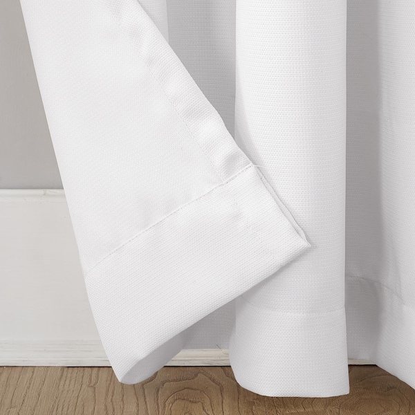 No. 918 No918 Webster White Curtain 80 in. W X 84 in. L - AC-WEBSTER84WHT