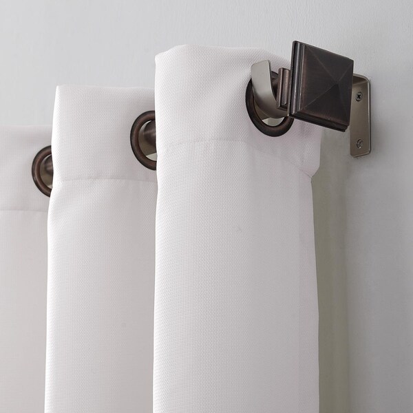 No. 918 No918 Webster White Curtain 80 in. W X 84 in. L - AC-WEBSTER84WHT