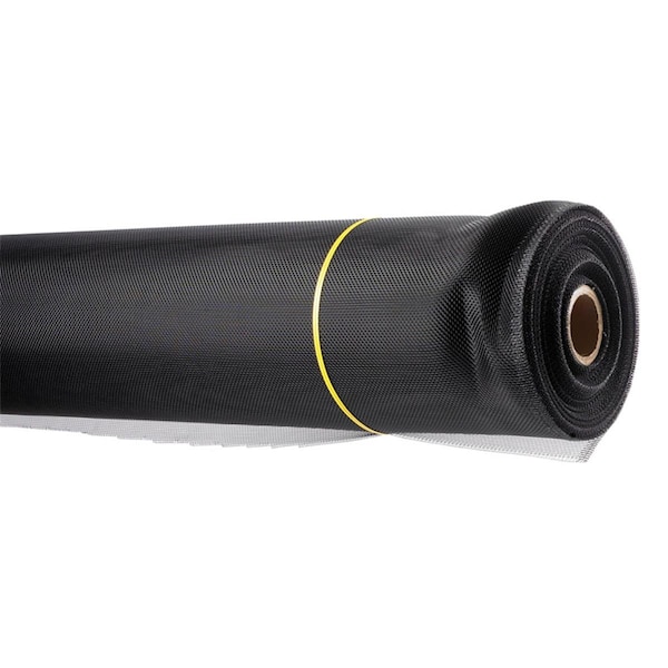 Perfectpillows 60 in. x 100 ft. Aluminum Screen Cloth, Black - PE2514119