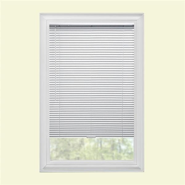 Safe Styles Safe Styles UBK48X48WT 2 in. Cordless Vinyl Blind; White - 48 x 48 in. - UBK48X48WT