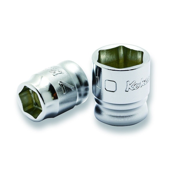 Llave de vaso de 8 mm de 6 puntos de la serie Z de 15 mm con unidad de 1/4 pulgadas - 2400MZ-8