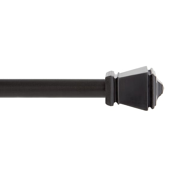 Kenney Mfg Kenney Black Amelia Cafe Rod 28 in. L X 48 in. L - KN366/5